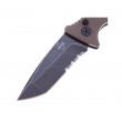 Нож складной Boker Plus Strike Tanto PS 8,5 см, сталь AUS-8, рукоять Aluminium Coyote - фото № 2