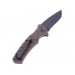 Нож складной Boker Plus Strike Tanto PS 8,5 см, сталь AUS-8, рукоять Aluminium Coyote - фото № 4