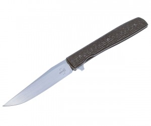 Нож складной Boker Plus Urban Trapper 8,9 см, сталь VG-10, рукоять Jigged Titanium