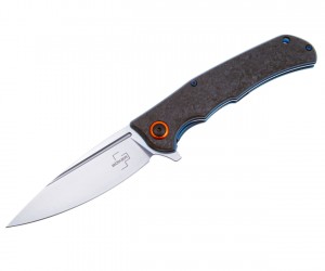 Нож складной Boker Plus Nubilum 9,1 см, сталь D2, рукоять Marble Carbon Fibe