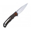 Нож складной Boker Plus Nubilum 9,1 см, сталь D2, рукоять Marble Carbon Fibe - фото № 2