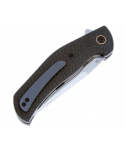 Нож складной Boker Plus Roundhouse 9,4 см, сталь D2, рукоять Carbon Fiber