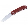 Нож складной Boker Plus Boston Slipjoint 7,1 см, сталь D2, рукоять G10 Burgundy - фото № 1