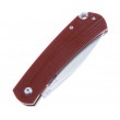 Нож складной Boker Plus Boston Slipjoint 7,1 см, сталь D2, рукоять G10 Burgundy - фото № 3