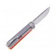 Нож складной Boker Plus Cataclyst 7,5 см, сталь 440С, рукоять G10 Orange - фото № 2