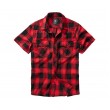 Рубашка Brandit Check Halfsleeve (Red/Black) - фото № 1