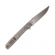 Нож складной Boker Plus Urban Trapper Grand 9,7 см, сталь VG-10, рукоять титан - фото № 2
