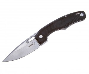 Нож складной Boker Plus Warbird 9,4 см, сталь D2, рукоять G10 Black