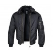 Куртка Brandit MA2 Fur Collar (Black) - фото № 1
