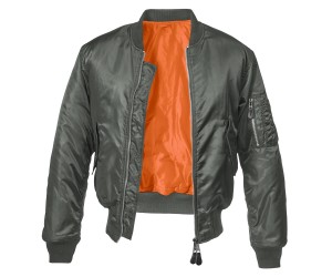Куртка летная Brandit МА1 Without Hood (Anthracite)