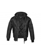 Куртка Brandit MA1 Sweat Hooded (Black)