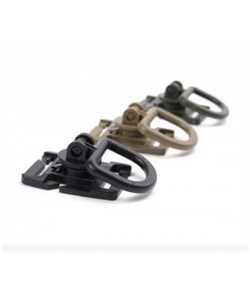 Карабин пластиковый крепление molle петля (коричневый)