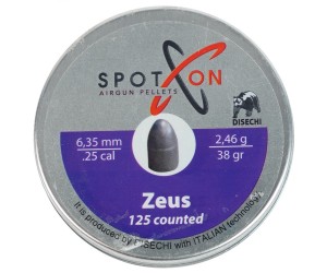 Пули SPOTON Zeus 6,35 мм, 2,46 г (125 штук)