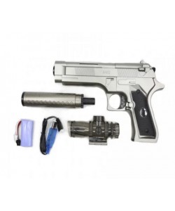 Детский орбиз пистолет Orbeegun Beretta M92 (silver)