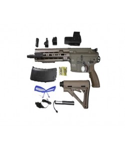 Детский орбиз автомат Orbeegun M416 D1 (песочный)