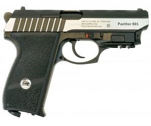 |Б/у| Пневматический пистолет Borner Panther 801 (SS P232L) с ЛЦУ (№ 8.4020-81-ком)