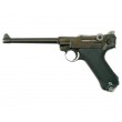 |Уценка| Страйкбольный пистолет WE Luger P08 6” Black (№ WE-P002-SV-327-уц) - фото № 1