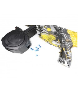 Детский орбиз автомат Orbeegun M416 F808 (желтый граффити)