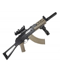 Детский орбиз автомат Orbeegun J.12-AK74U (черно-песочный)