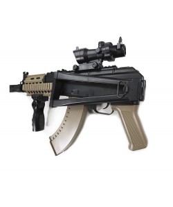 Детский орбиз автомат Orbeegun J.12-AK74U (черно-песочный)