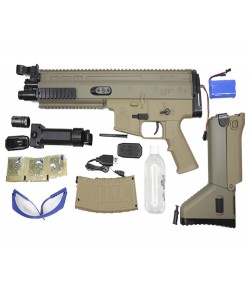 Детский орбиз автомат Orbeegun JM Scar Gen 8 (песочный)