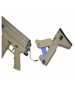 Детский орбиз автомат Orbeegun JM Scar Gen 8 (песочный)