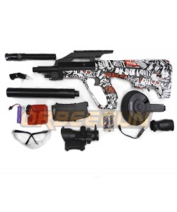 Детский орбиз автомат Orbeegun AUG JE706 (2 магазина в комплекте)
