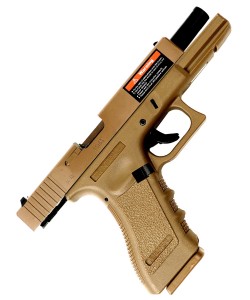 Страйкбольный пистолет East Crane Glock 17 Gen.3 GBB Desert (EC-1101-DE)