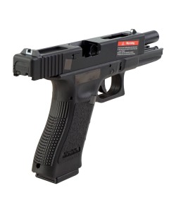 Страйкбольный пистолет East Crane Glock 18C GBB Black (EC-1103)