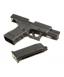 Страйкбольный пистолет East Crane Glock 19 Gen.3 GBB Black (EC-1301-BK)