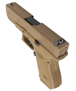 Страйкбольный пистолет East Crane Glock 19 Gen.3 GBB Desert (EC-1301-DE)