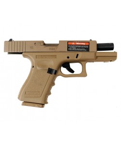 Страйкбольный пистолет East Crane Glock 19 Gen.3 GBB Desert (EC-1301-DE)
