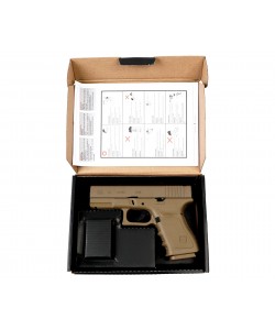 Страйкбольный пистолет East Crane Glock 19 Gen.3 GBB Desert (EC-1301-DE)