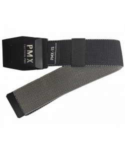 Ремень брючный PMX-15 с металлической застёжкой (серый)