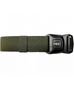Ремень брючный PMX-18 с металлической застёжкой (зеленый)