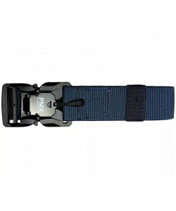 Ремень брючный PMX-22 с металлической застёжкой (синий)