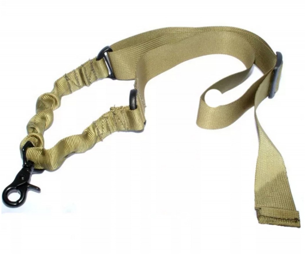 Ремень оружейный PMX Tactical PMX-11 1-точечный с амортизатором (койот)