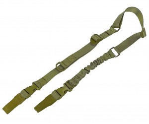 Ремень оружейный PMX Tactical PMX-12 II 2-точечный с амортизатором (зеленый)