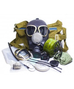Противогаз ПМК-2 армейского образца, в сумке (оригинал СССР)