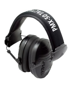 Наушники активные стрелковые PMX Tactical Pro PMX-50 28, 85 ДБ (черный)