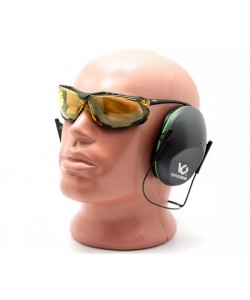 Наушники пассивные стрелковые Pyramex Venture Gear VGBH9010C NRR под шлем-каску, 22 ДБ