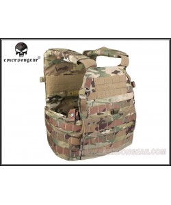 Разгрузочный жилет EmersonGear LBT6094A style Plate Carrier с 3 подсумками (Multicam)
