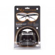 Наушники + очки Pyramex Venture Gear EverLite Range Kit NRR, 25ДБ (серые, прозрачные линзы) - фото № 1