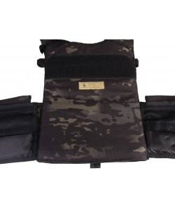 Разгрузочный жилет EmersonGear LBT6094A style Plate Carrier с 3 подсумками (Multicam Black)