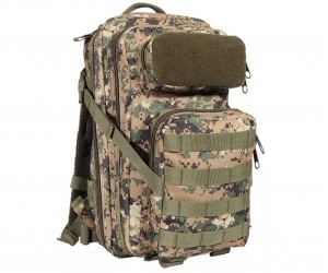 Тактический рюкзак Yakeda BK-2282 Molle, 600D +PVC, 25 л (WoodLand)