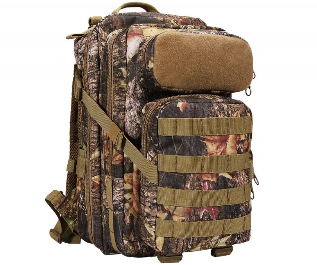 Тактический рюкзак Yakeda BK-2282 Molle, 600D +PVC, 25 л (Leaves)