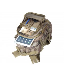 Рейдовый тактический рюкзак Yakeda A88051 Molle, 45 л (A-Tacs)