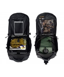 Рейдовый тактический рюкзак Yakeda A88051 Molle, 45 л (Black)