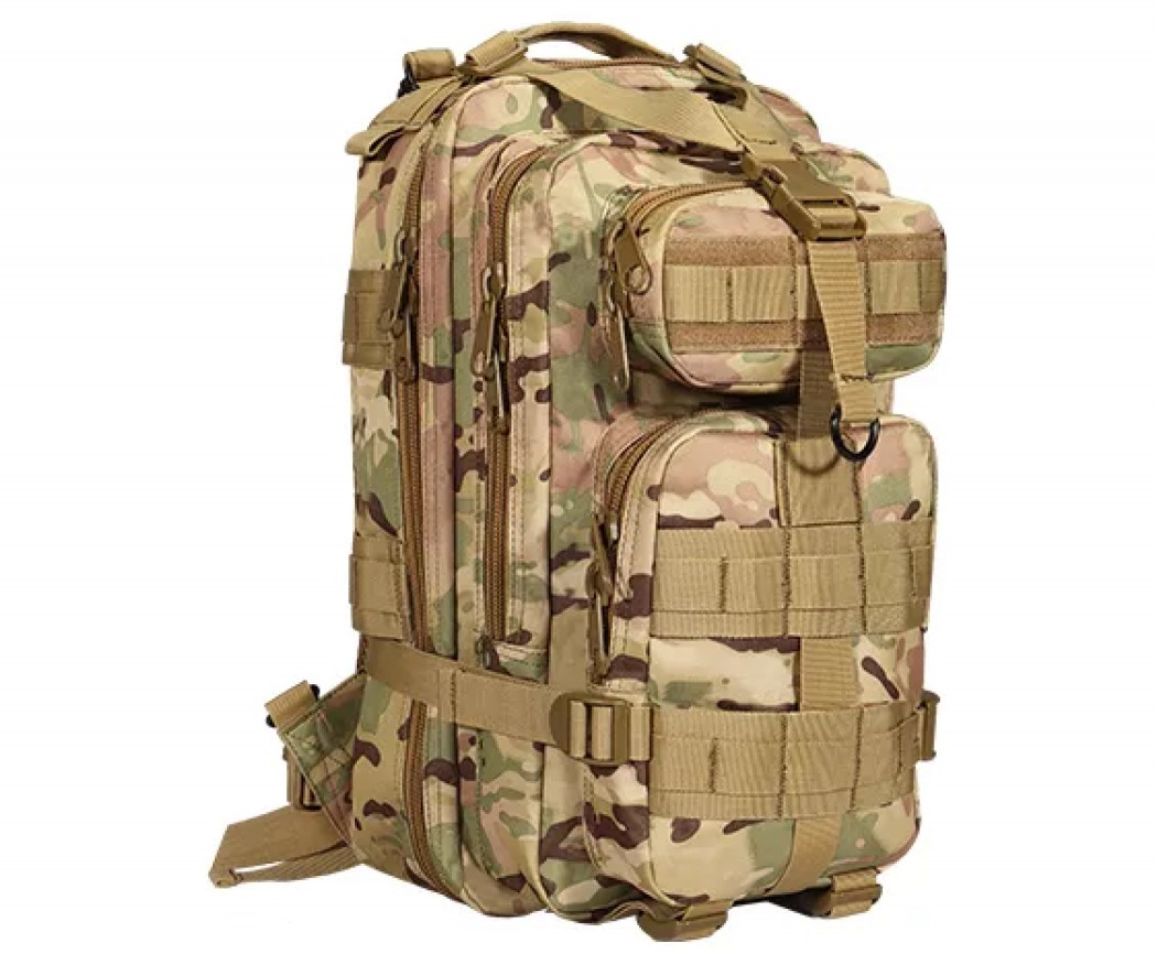 Тактический рюкзак Yakeda BK-5043-1 Molle, 600D +PVC, 45 л (Multicam)