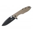 Нож складной Boker Plus Caracal Folder Black 8,7 см, сталь D2, рукоять G10 Desert - фото № 1